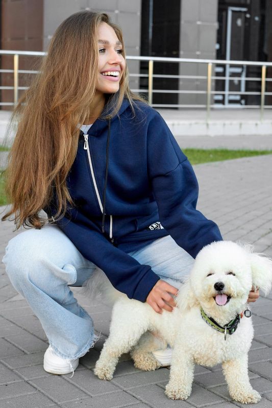 Women's shortened sweatshirt Alina S article 10210