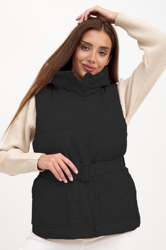 Women's Hooded Vest T article 9618