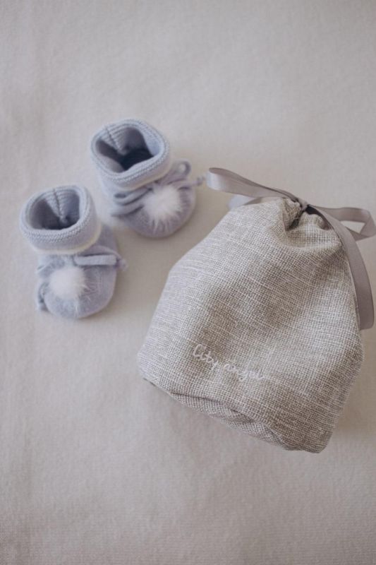Children's woolen socks (booties) No. 12 D article 8098