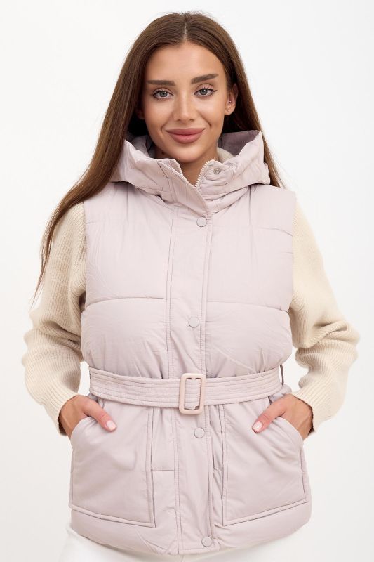 Women's Hooded Vest A article 9616
