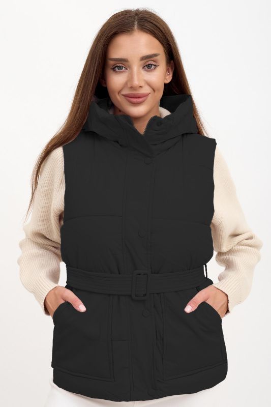 Women's Hooded Vest T article 9618
