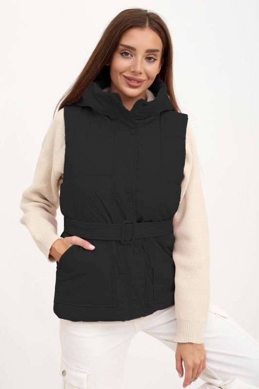 Women's Hooded Vest T article 9618