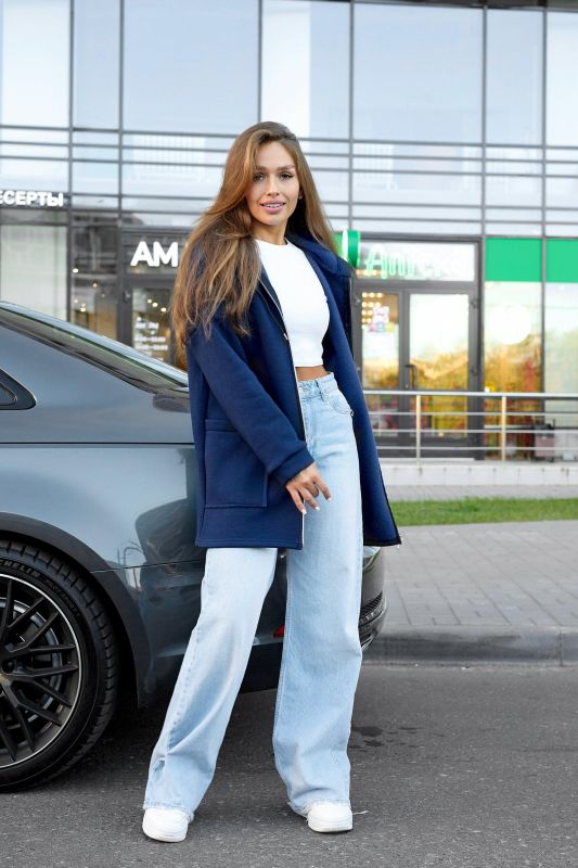 Women's shortened sweatshirt Alina S article 10210